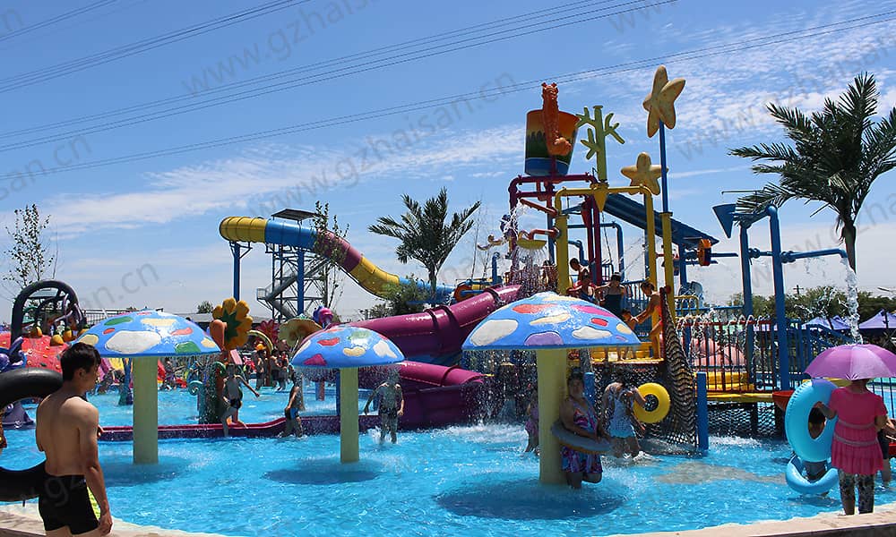 河北保定海森水上大世界小树屋、戏水小品