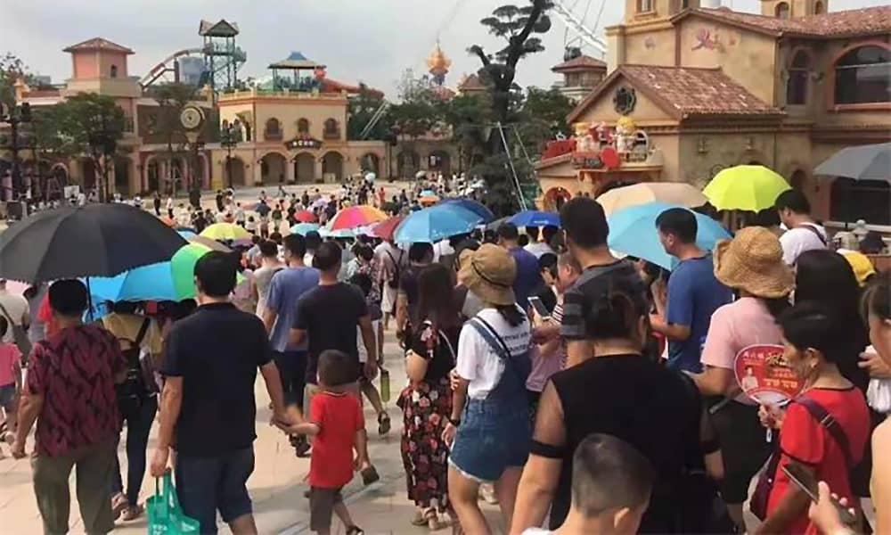 jinnianhui今年会游乐参与打造的欢乐海岸PLUS三天迎客超16万人！