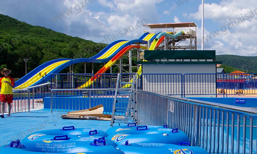 黑龙江哈尔滨格林水世界竞赛滑道、高速